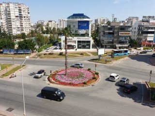 Antalya modern office with parking, for rent in Lara