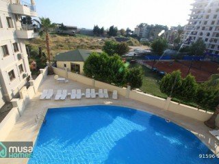 2+1 Apartment on 110 M2 in ALANYA OBA MAH with pool