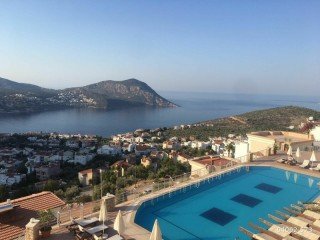 Antalya Kalkan with sea view 2+1 detached entrance, Turkish Holiday Resort