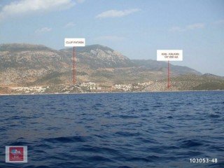 147.001 m2 Land For Sale In Tourism Development In Antalya, Kas, Kalkan