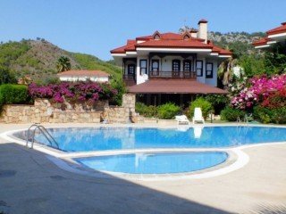 Mediterranean Triplex Villa For Sale In Kemer Antalya