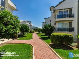 2 + 1 garden summer apartment for sale in Alanya Konakli