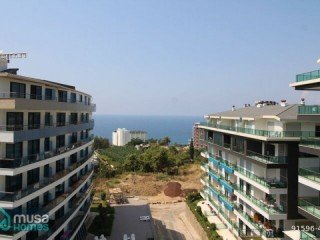 ALANYA KARGICAK FULL SEA VIEW 2+1 LUXURY APARTMENT FOR SALE