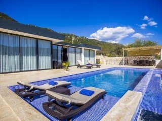 Kalkan Summer Villa For Rent Monthly in Saribelen Village