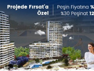 Mix Motto project in Mezitli region of Mersin beach, offers a 20% discount