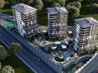 Trabzon Likfair project, built by Dora design, deluxe 1 bedroom 52 sqm apartments