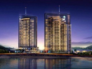 Mersin Athena residence, two 26-story towers 174 apartments 70m to Erdemli beach