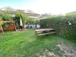 Kemer Aslanbucak Twin Villa For Sale Furnished Detached Garden Inside Site
