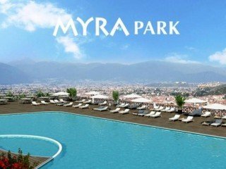 Fethiye Myra Park by Canyol of 317 beach apartments from 395.000 TL
